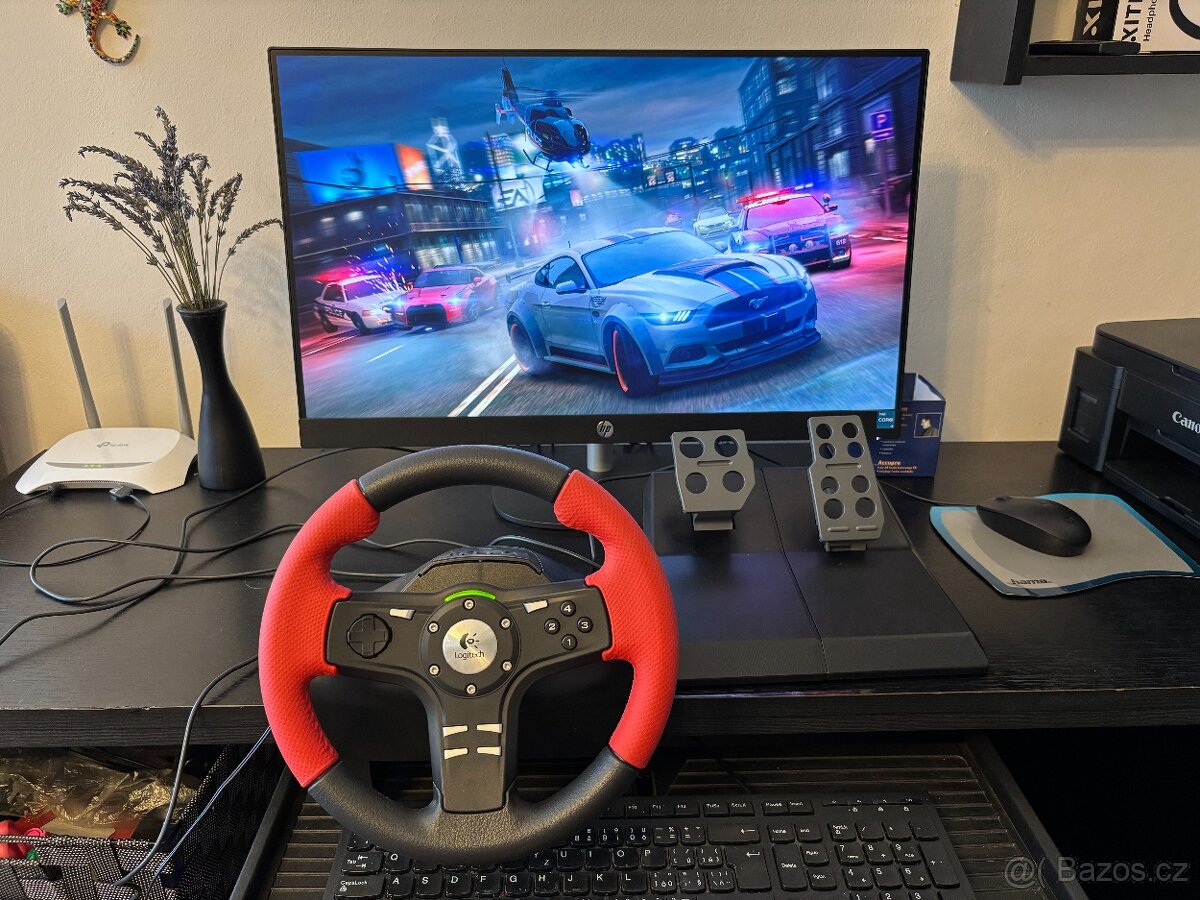 Volant + pedály Logitech Formula Force Ex