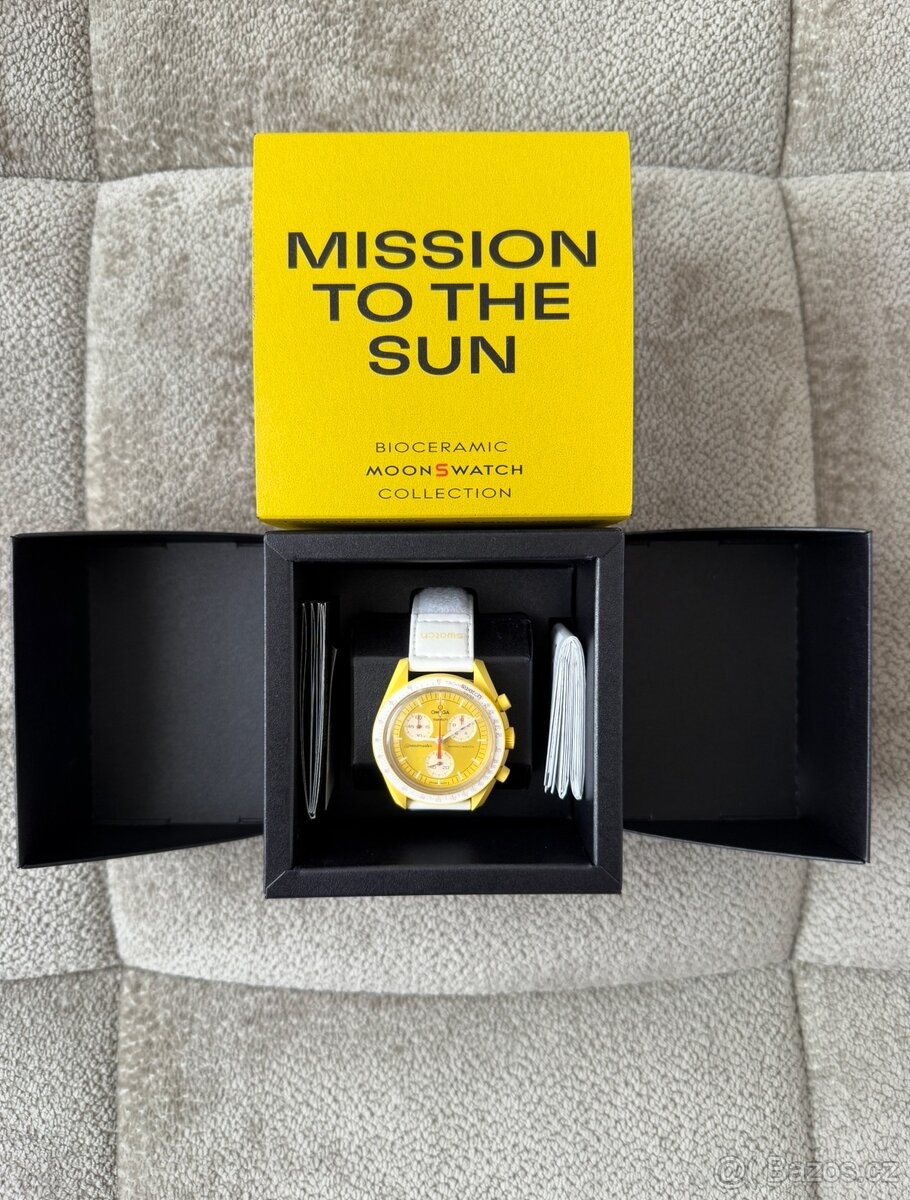 Omega x Swatch Moonswatch mission to Sun