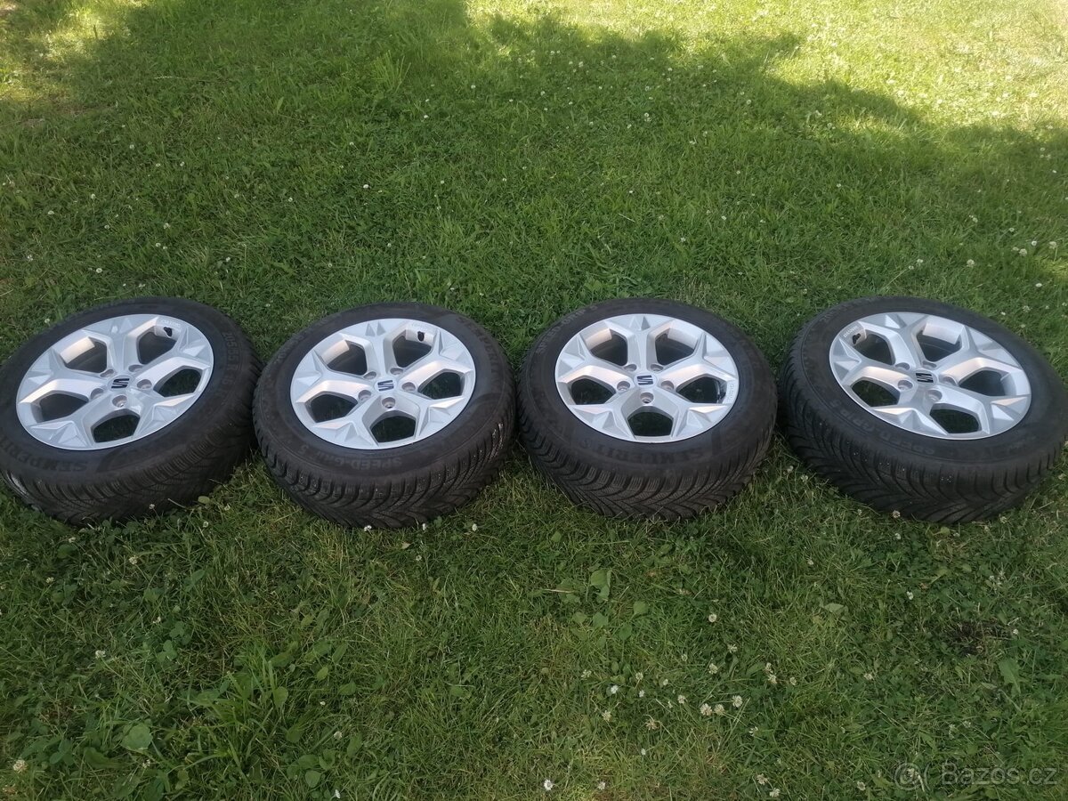 Originální disky Seat Leon 16” vč zimních pneumatik