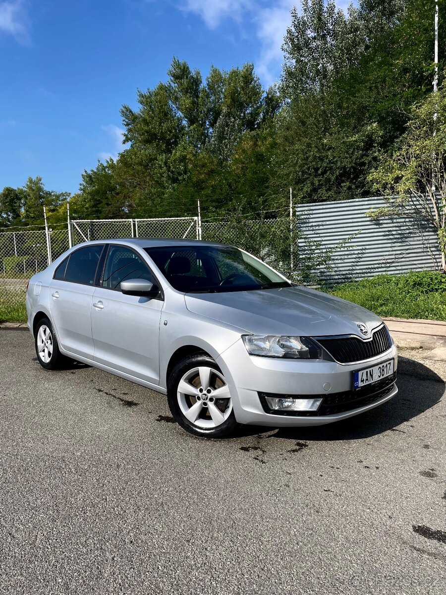 Škoda Rapid 1.6TDi 77kW+Ambition Fresh+SERVISKA+