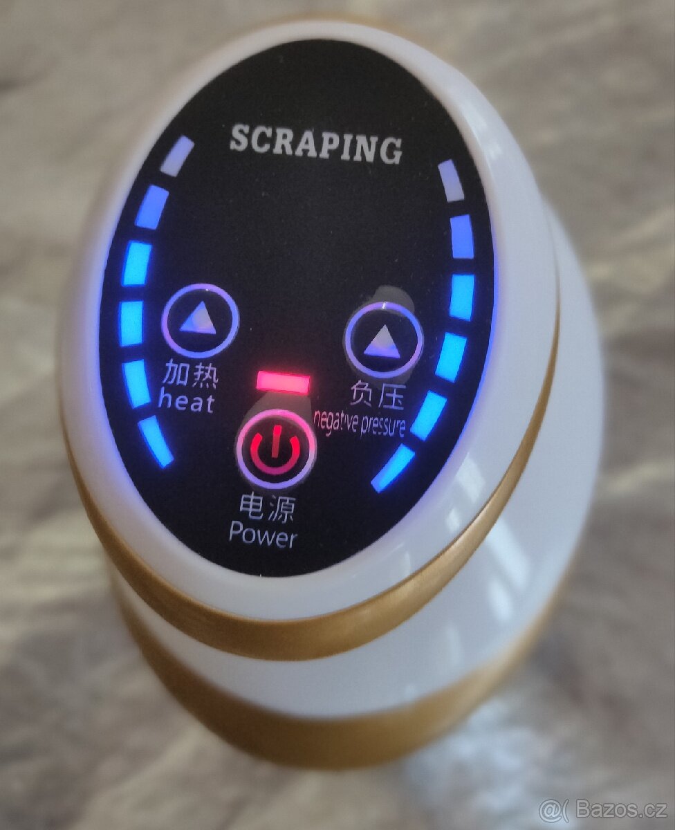 Masážní stroj, vakuum heat