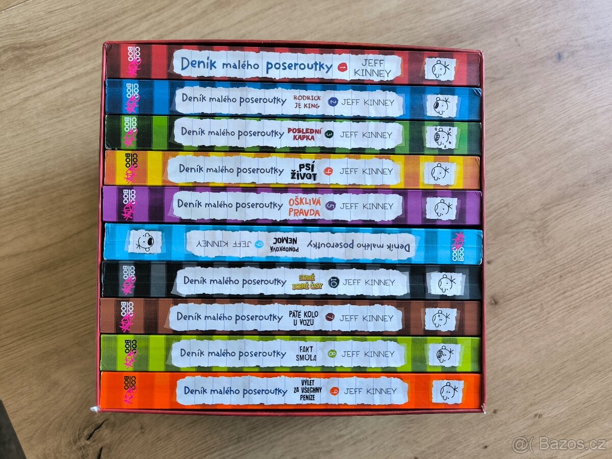 Série deník malého poseroutky BOX 1-10.díl