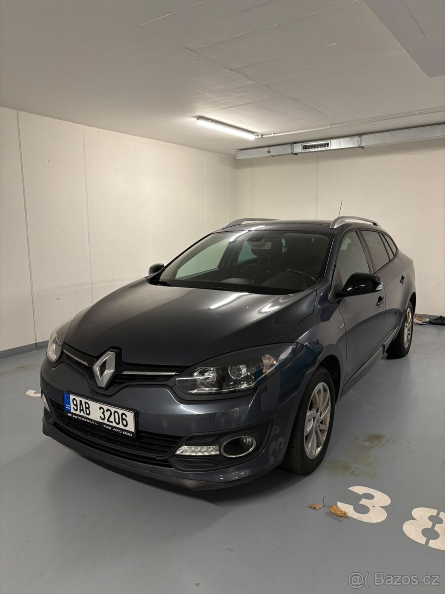 Renault Mégane Grandtour 1.2 TCe 85 kW, 2016, 123 000 km