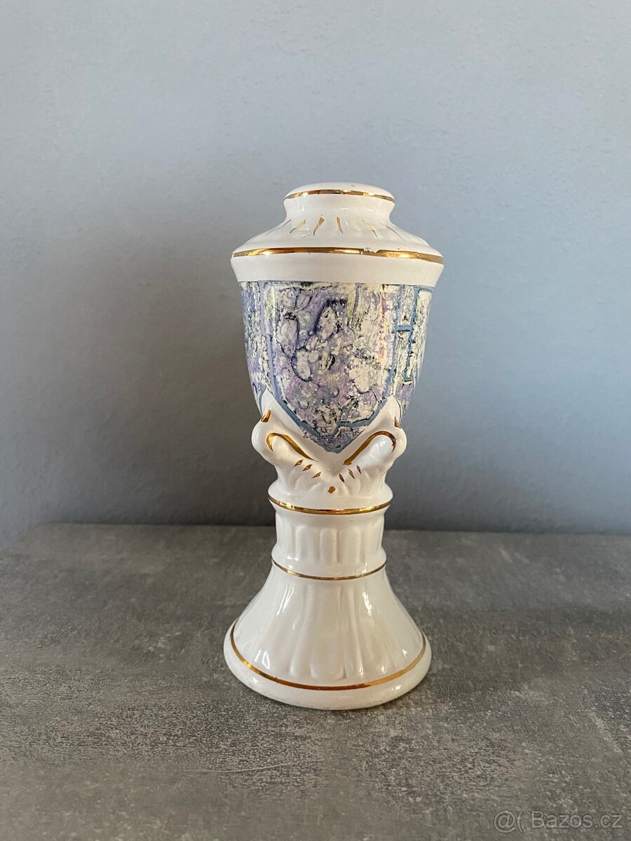 Retro keramická základna stolní lampy