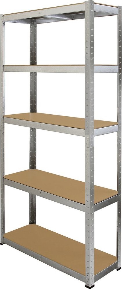 Dílenský regál 90 x 45 x 180 cm 5 polic