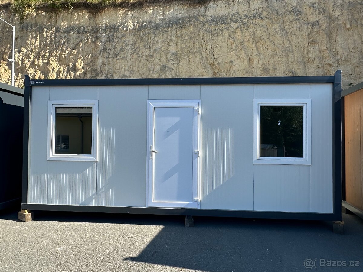 Obytný kontejner 6x3 několik dekorů, svařovaný, zateplený
