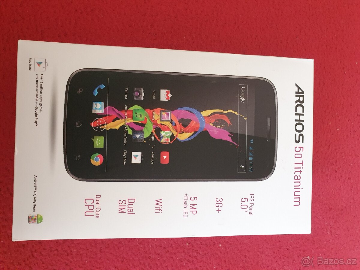 Mobil ARCHOS 50 Titanium NOVÝ