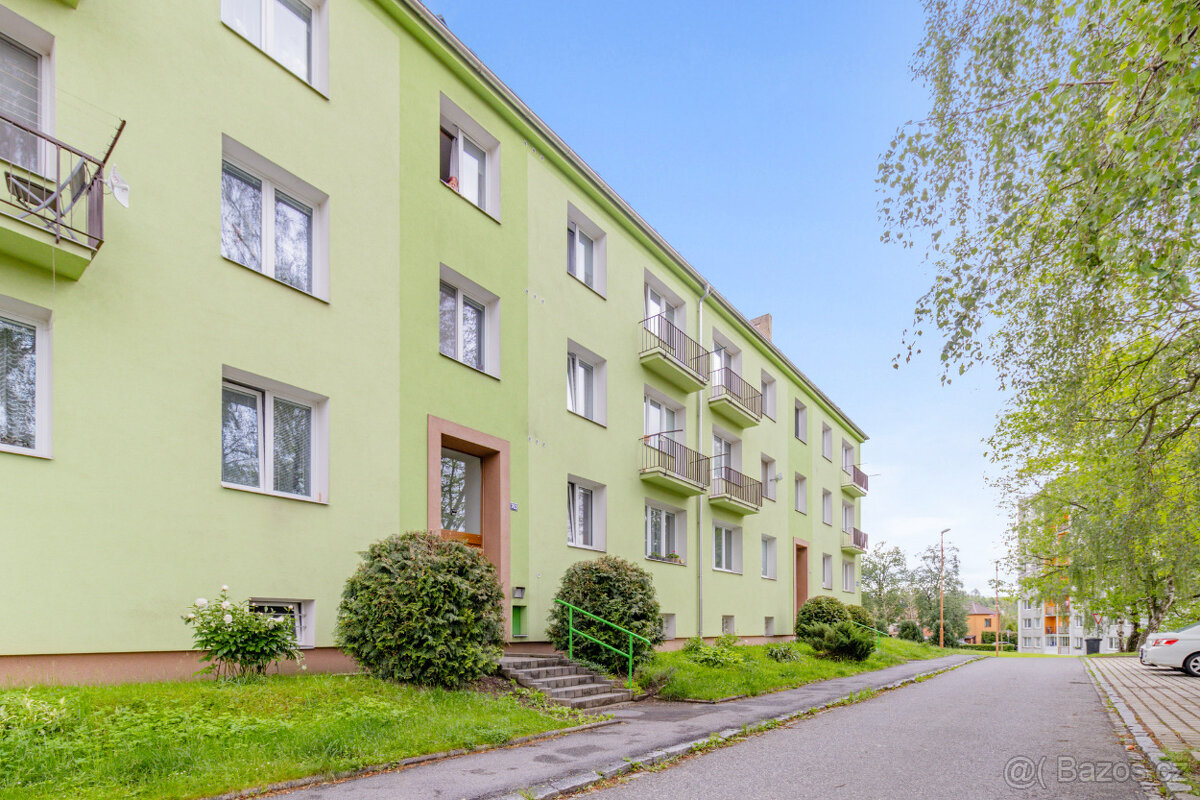 Pronájem slunného bytu 2kk, 54m, Spojovací, Zruč nad Sázavou