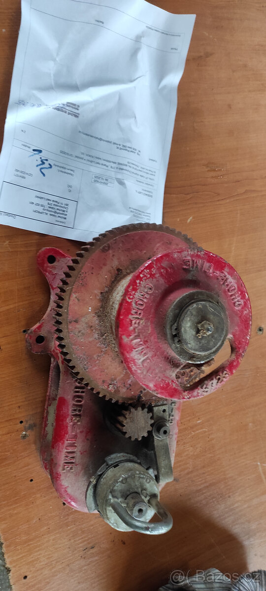 Převodovka s navijákem