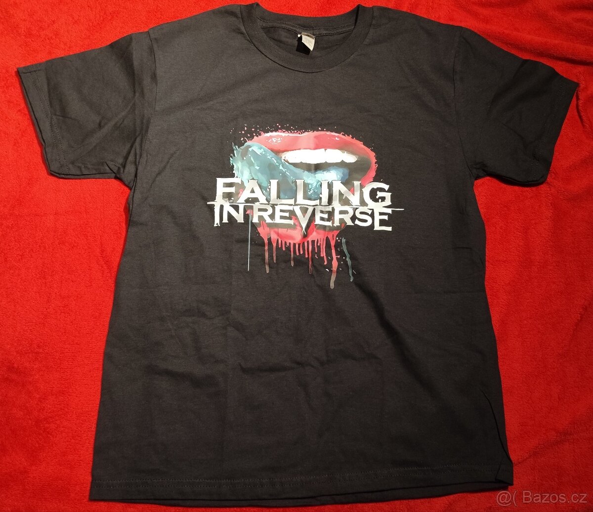 Tričko Falling in reverse metalcore velikost M