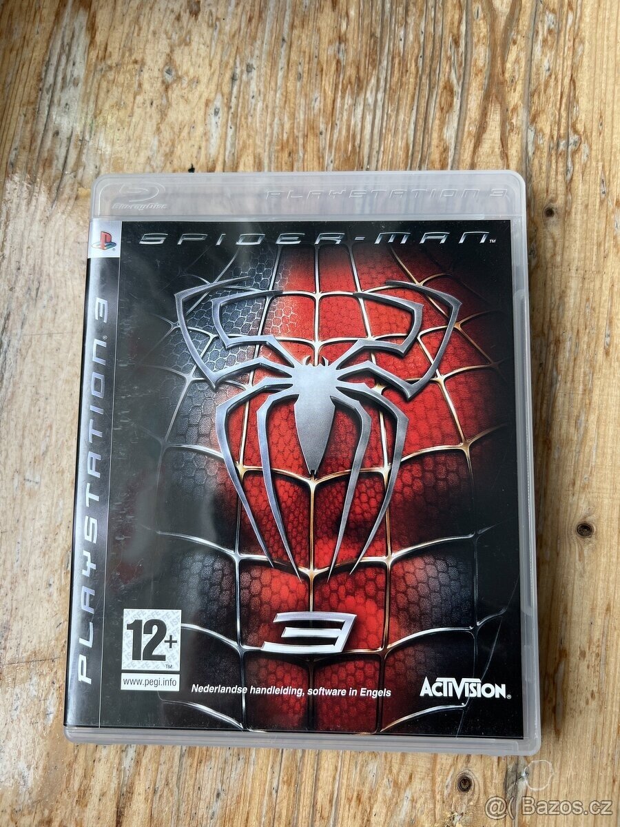 Originální Spider-Man 3 pro PS3 – Výborný stav
