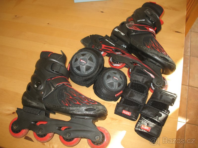 Kolečkové brusle Hot Wheels