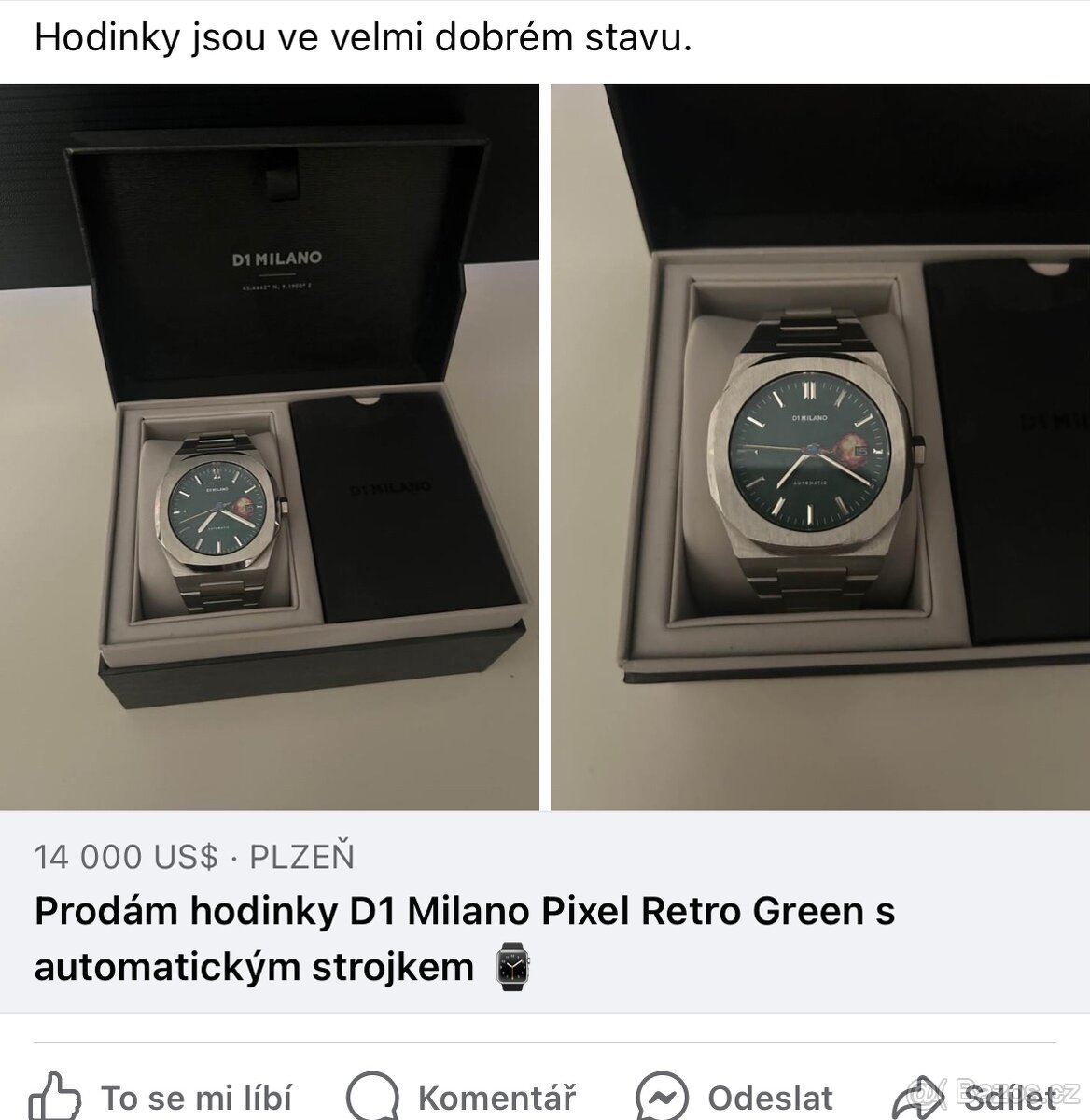 Prodam Hodinky nebo vymenim za apple watch