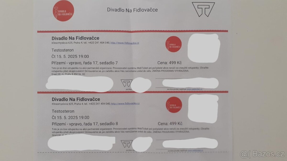 Představení - Na Fidlovačce 15.5.