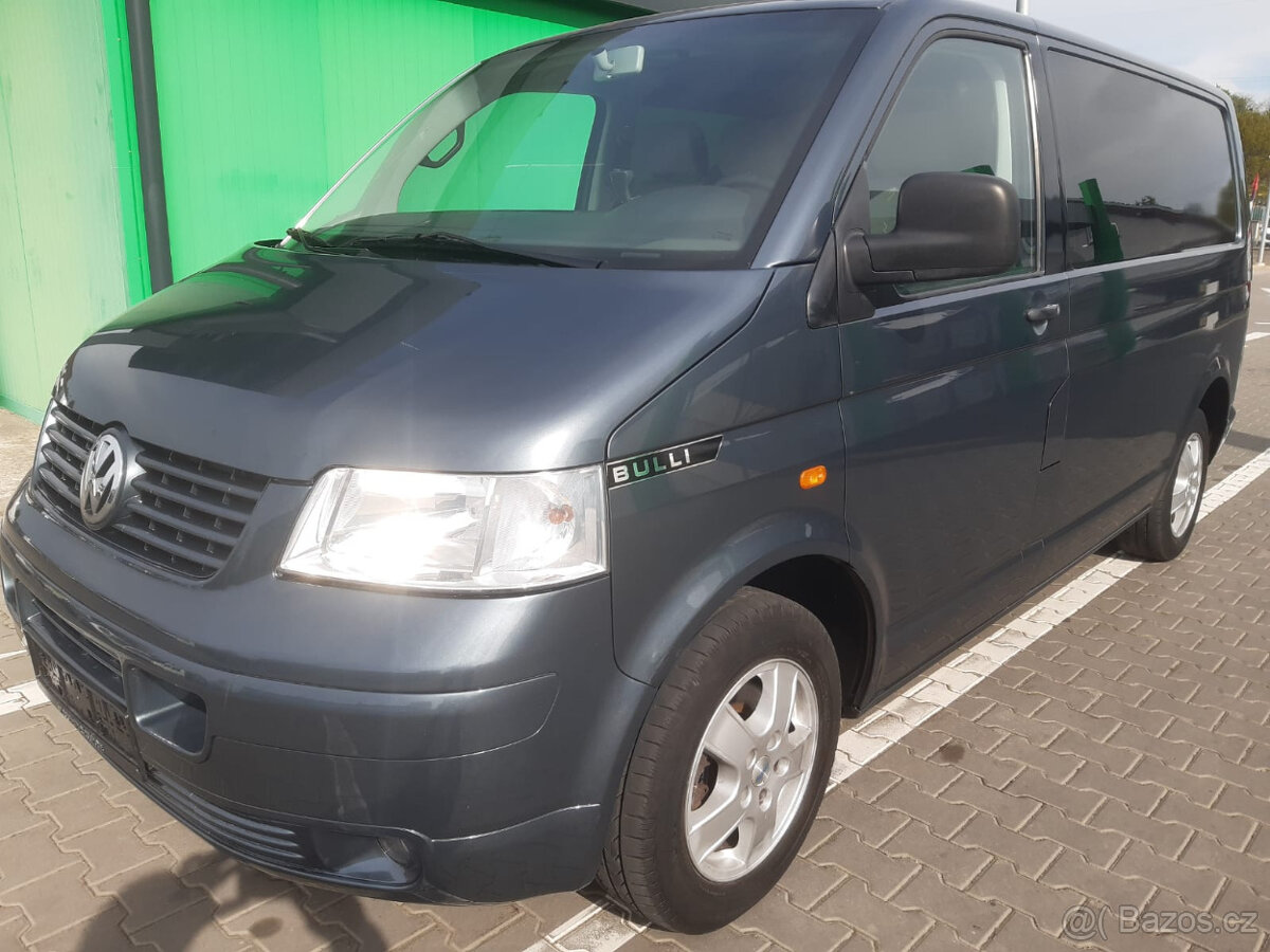 VW Transporter T5, 1,9tdi 77kw,r.v:2003, 5míst, bez DPF