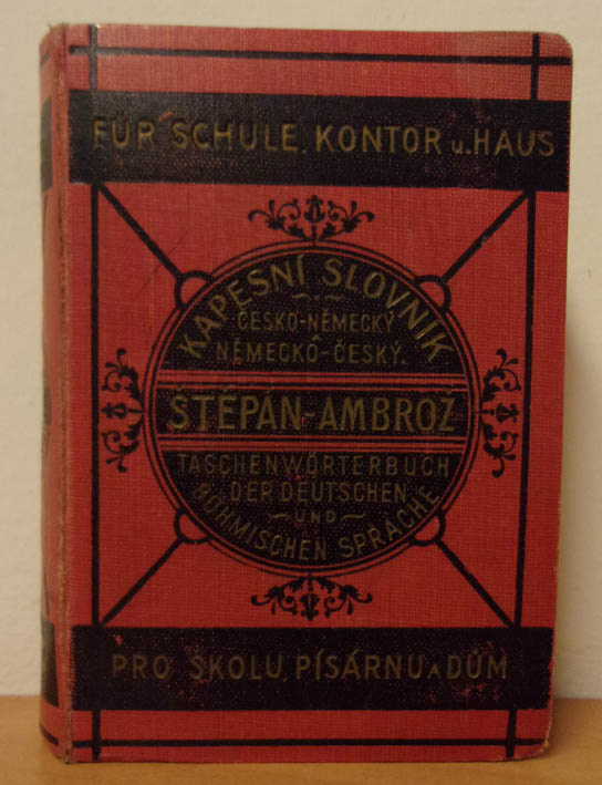 Starý kapesní slovník NJ-ČJ, ČJ-NJ