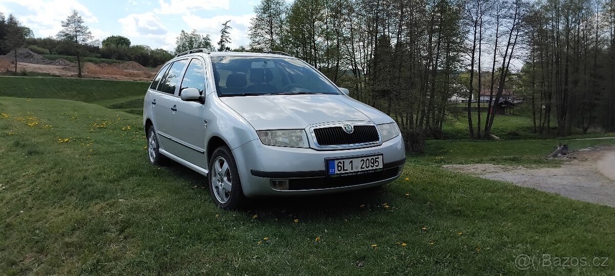 Fabia Combi, 1.4 16V 55 Kw, rok 2001