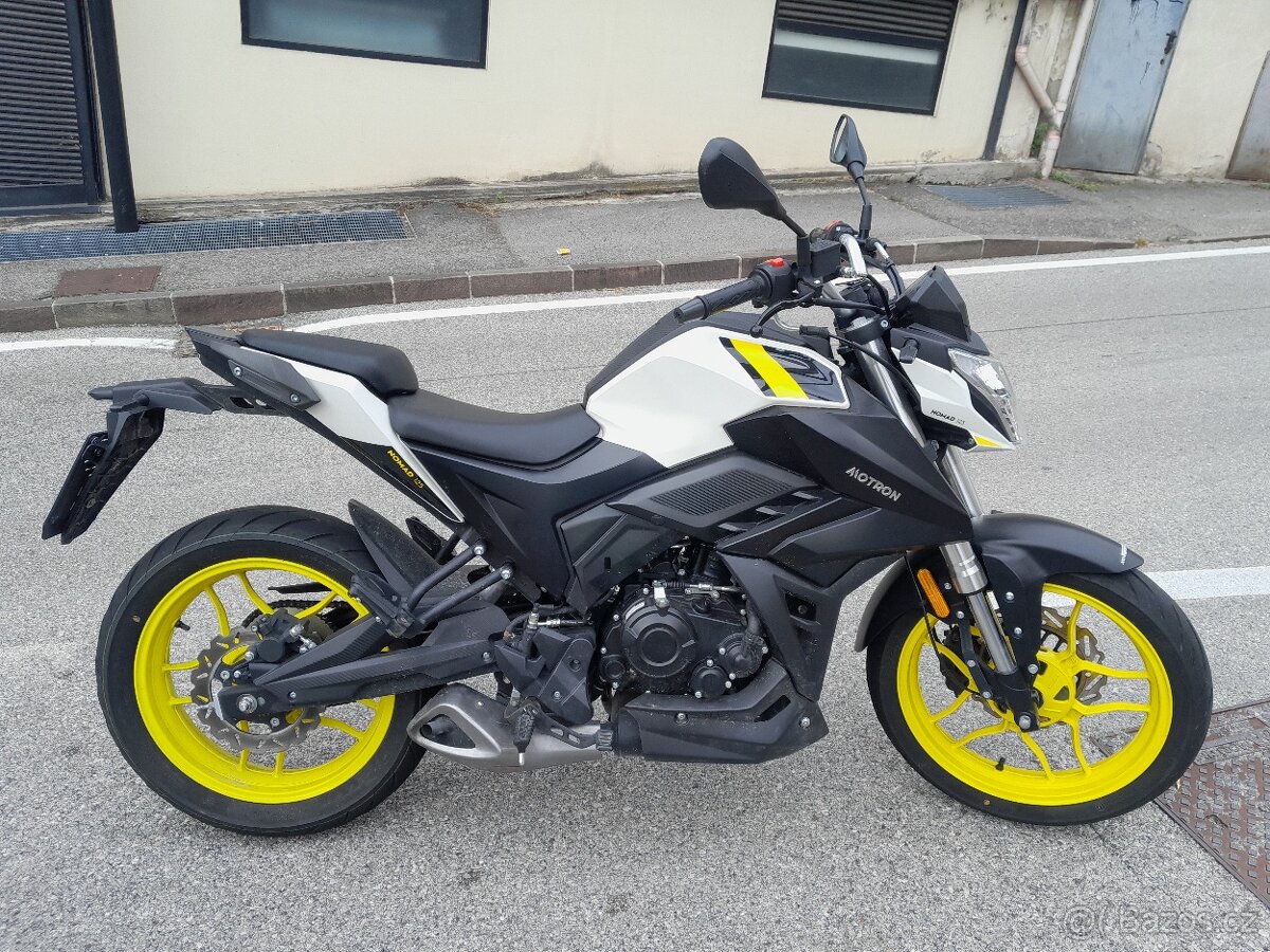 Motron Nomad 125, 2022, 8800km, 9.5kw, TOP