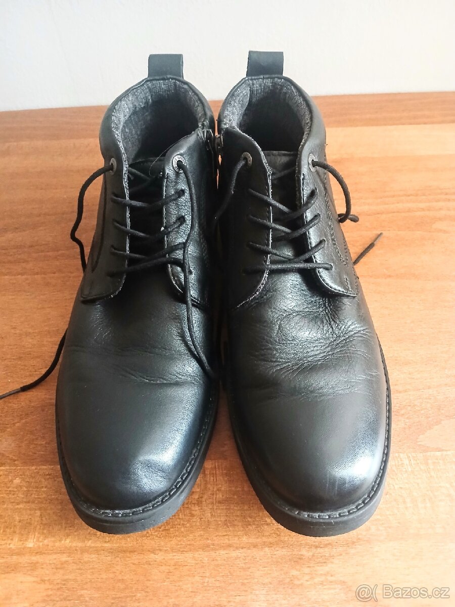 Černý Boty Vel. 44 / Black Shoes Size 44