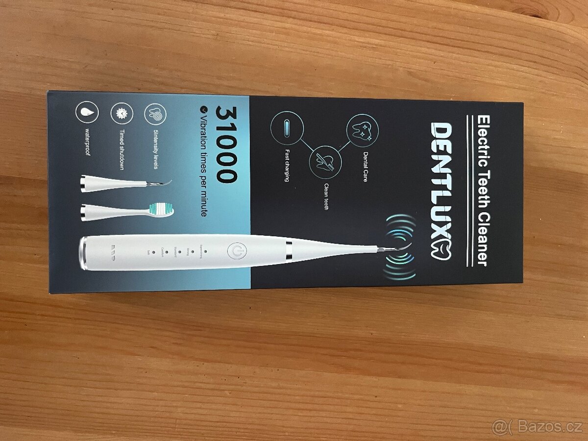 Ultrasonický odstraňovač zubního kamene Dentlux + 3 nastavce