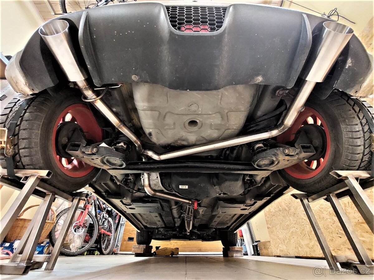 Fiat 500 Cat-Back nerezový ECO výfukový systém