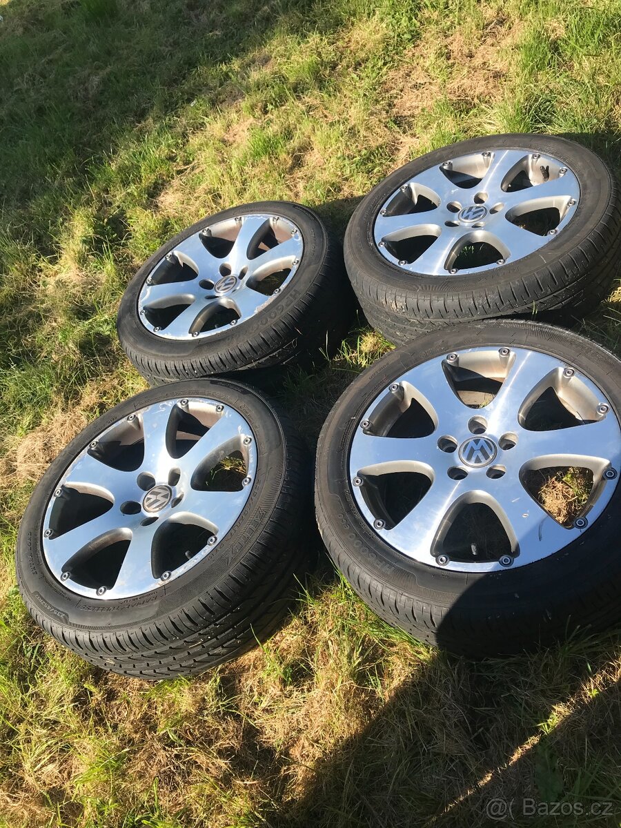 Alu kola VW letni pneu