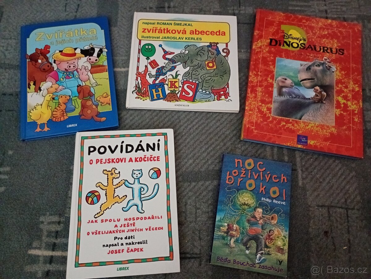 Různé dětské knihy