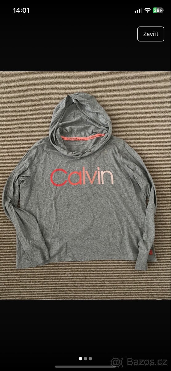 Mikina Crop Calvin Klein