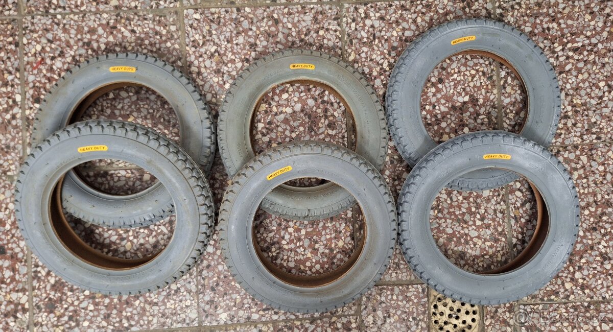 Pneu, plášte, duše na invalidní vozík