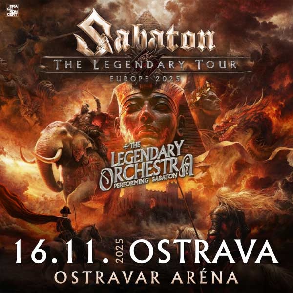 Sabaton - prodám 2 vstupenky