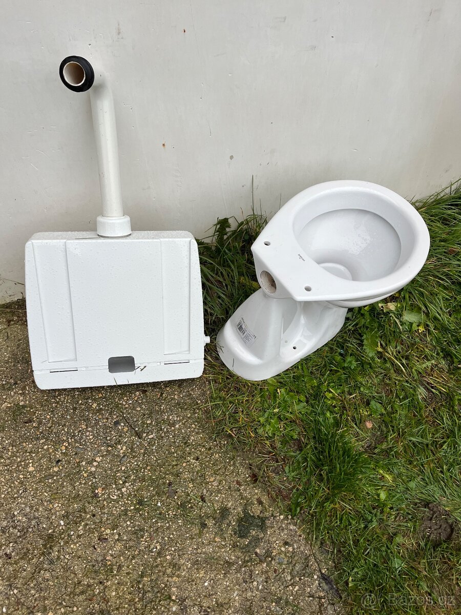 Záchodová mísa+nadrzka