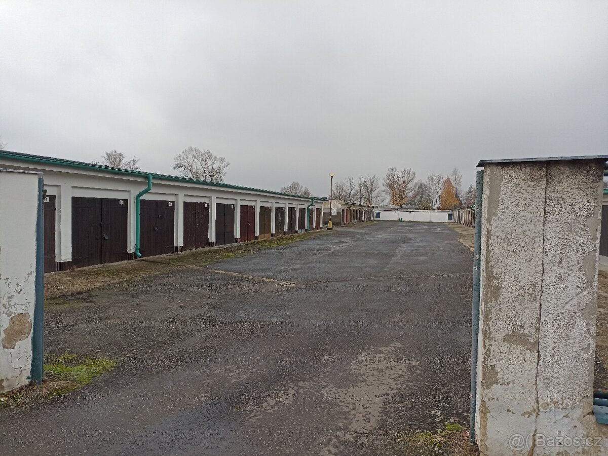 Pronájem garáže u nádraží Litvínov