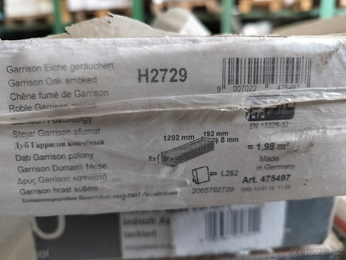 Podlaha laminátová - Egger Dub kouřový