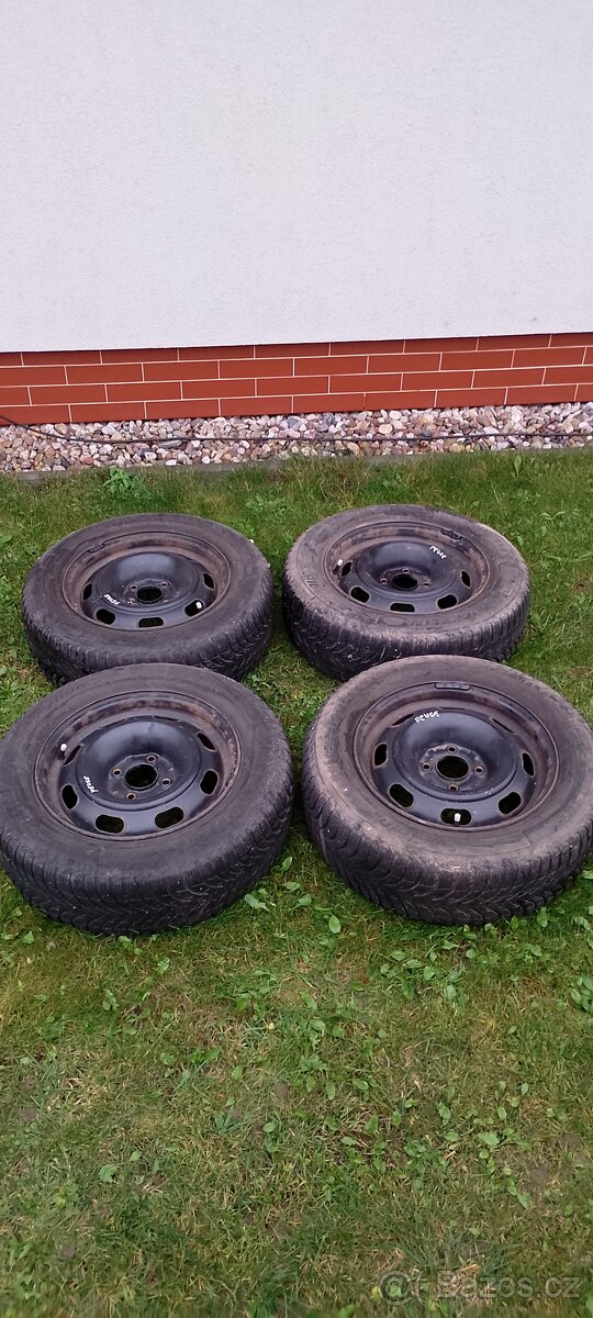 Zimni kola 4x108 R15 peugeot 307