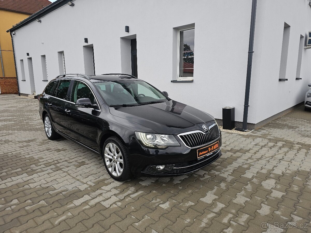 Superb II 2,0 TDi 103KW FL DSG 2015 ALU, Dig. klima, TZ, STK