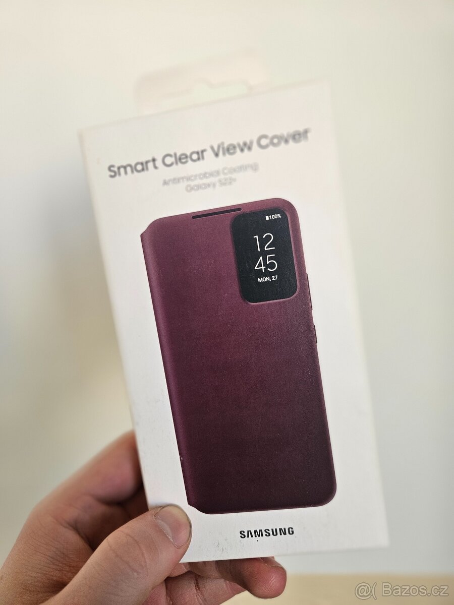 Samsung Smart Clear View Galaxy S22+ vínové