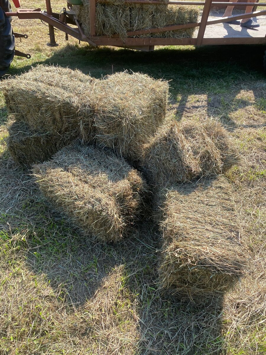 Hranaté balíky sena