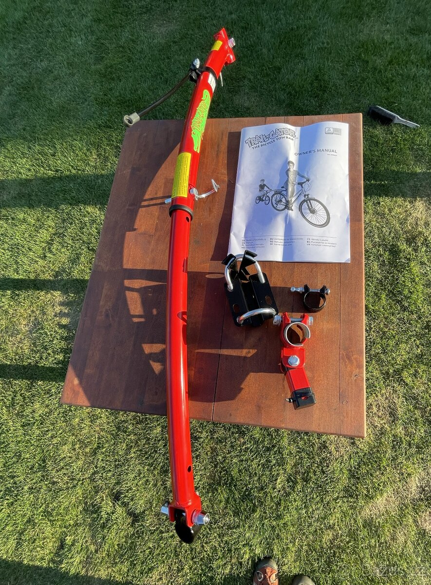 TAŽNÁ tyč ke kolu zn.TRAIL GATOR/ jako NOVÁ