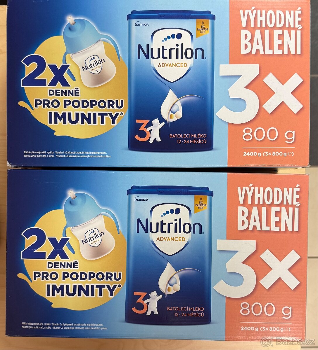 Nutrilon 3 Advanced 3x800g