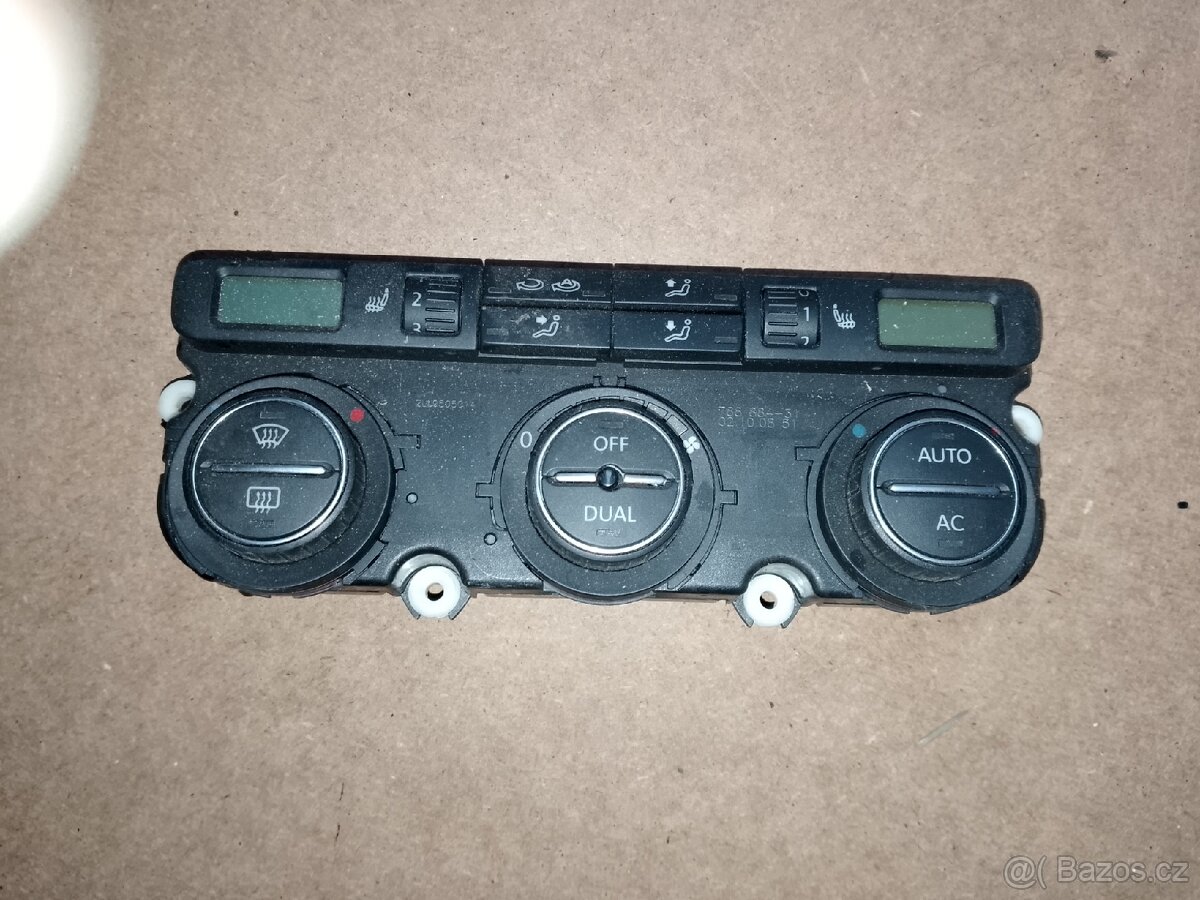 Ovládání topení golf V