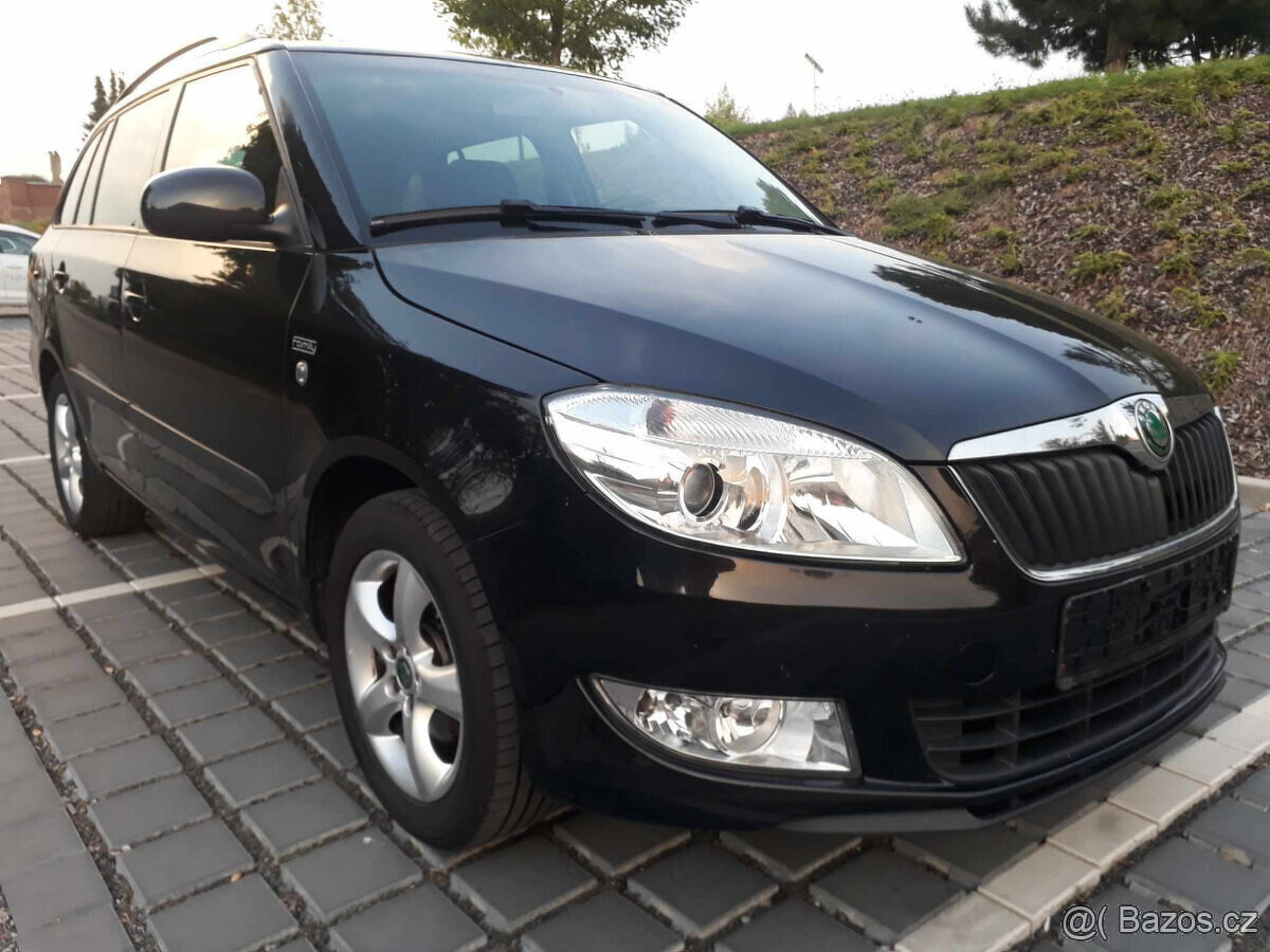 benzínová Škoda Fabia 2  1.2 TSI  63kW 2011