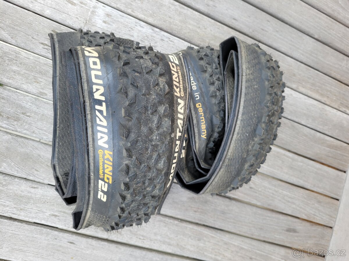 2ks MTB pláště Continental Mountain King Supersonic - 26 x 2