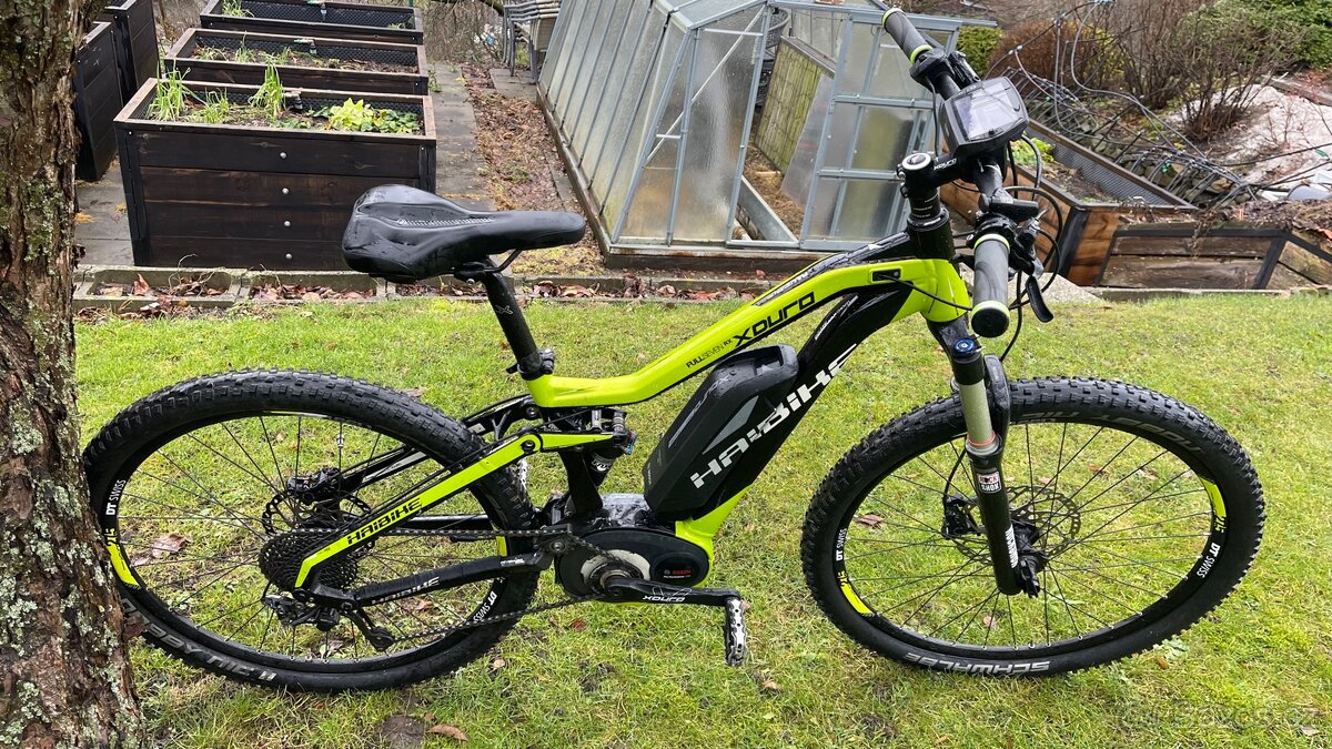 2 Elektrokola Haibike,celoodpružené