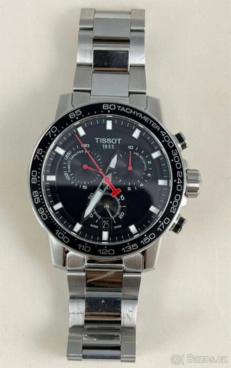 Tissot supersport + 3x reminek, vyborny stav