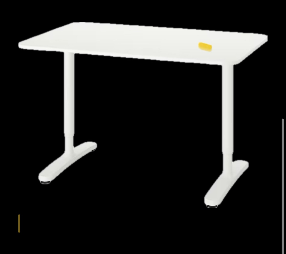 Stůl IKEA BEKANT bílý