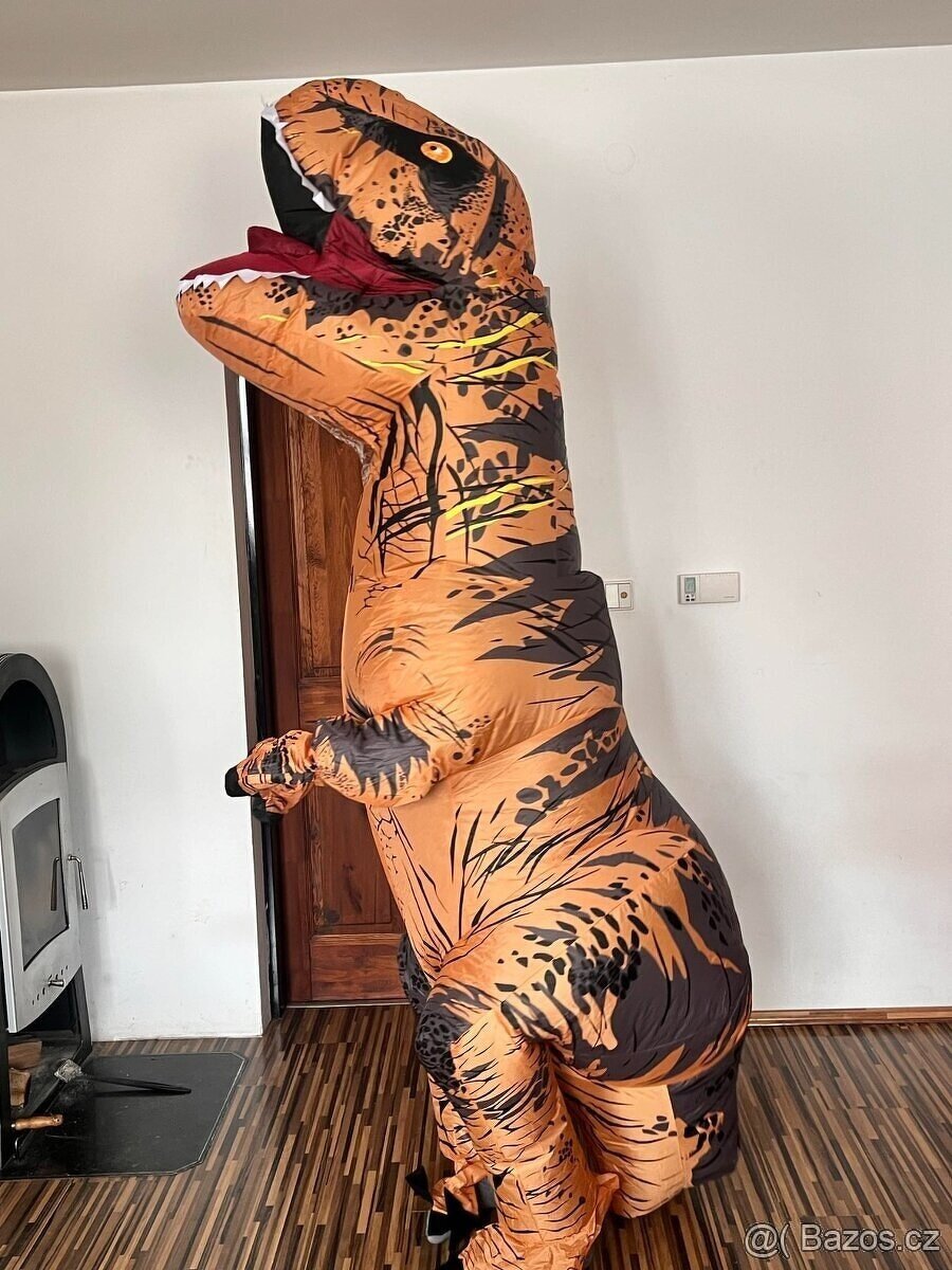 T-rex kostým maskot na karneval