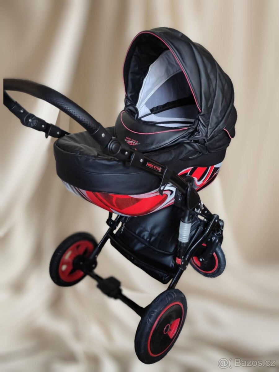 Kočárek Junama MotoStyle trojkombinace