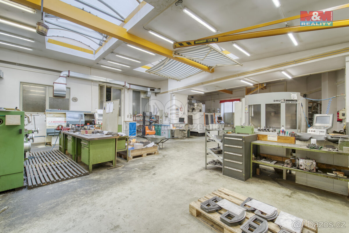 Prodej výrobního objektu, 2050 m², Přeštice, ul. Jungmannova