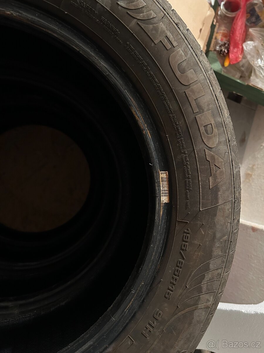 Sada letních pneumatik (4ks) Fulda 195/65R15 91H