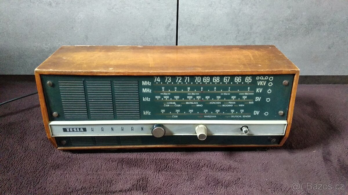 Rádio Tesla 437 A KANKAN